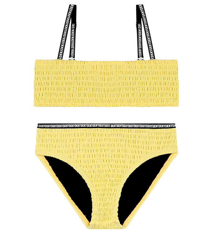 Dkny Bikini Straw Yellow