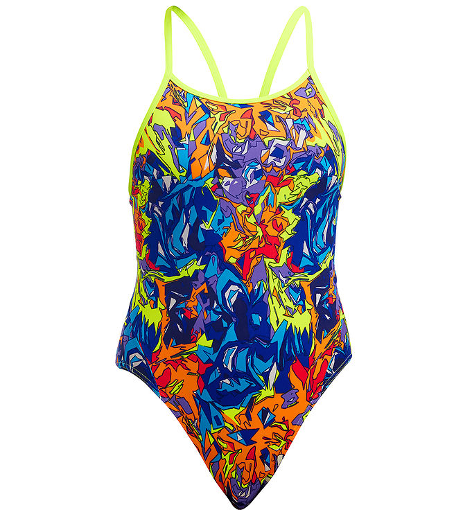 Funkita Badedragt - Diamond Back One Piece UV50+ Mixed Mess female