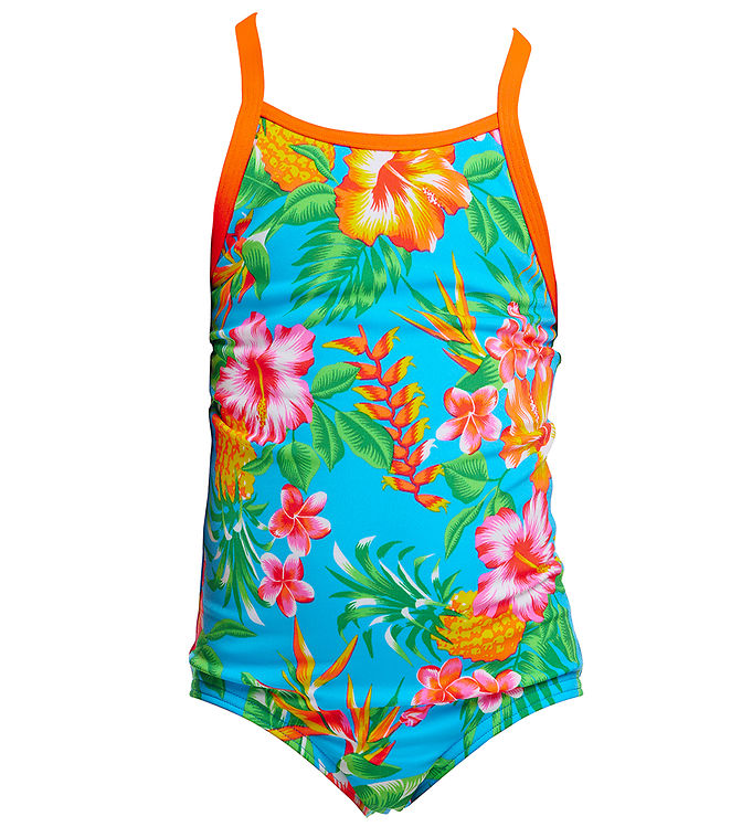 Funkita Badedragt - Printed UV50+ Blue Hawaii female