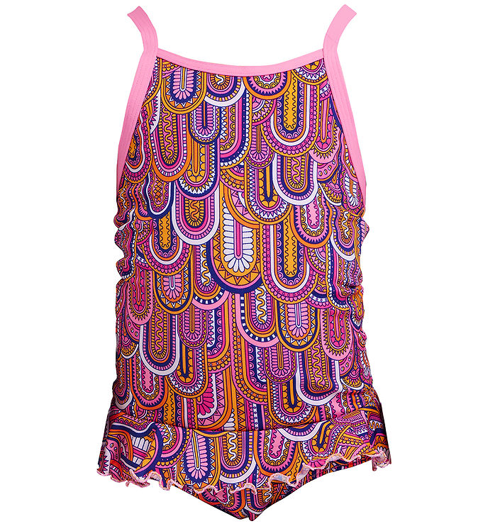 Billede af Funkita Badedragt - Belted Frill - UV50+ - Learn To Fly