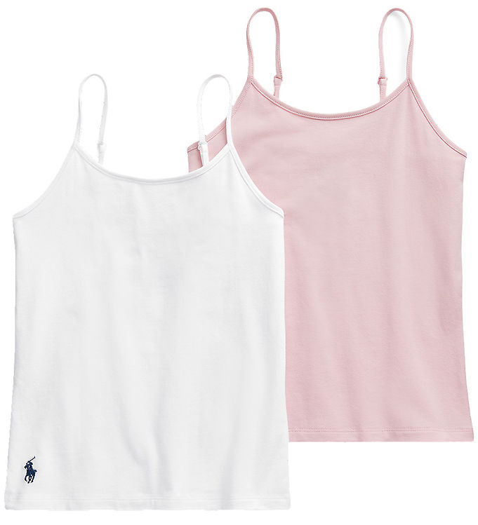 Polo Ralph Lauren Undertrøjer Pak Carmel Pink Hvid