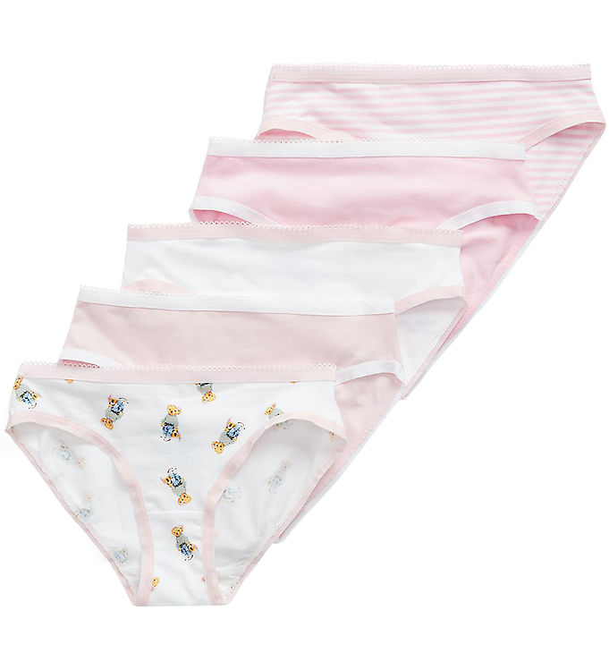 Polo Ralph Lauren Trusser Pak Hint Pink Hvid