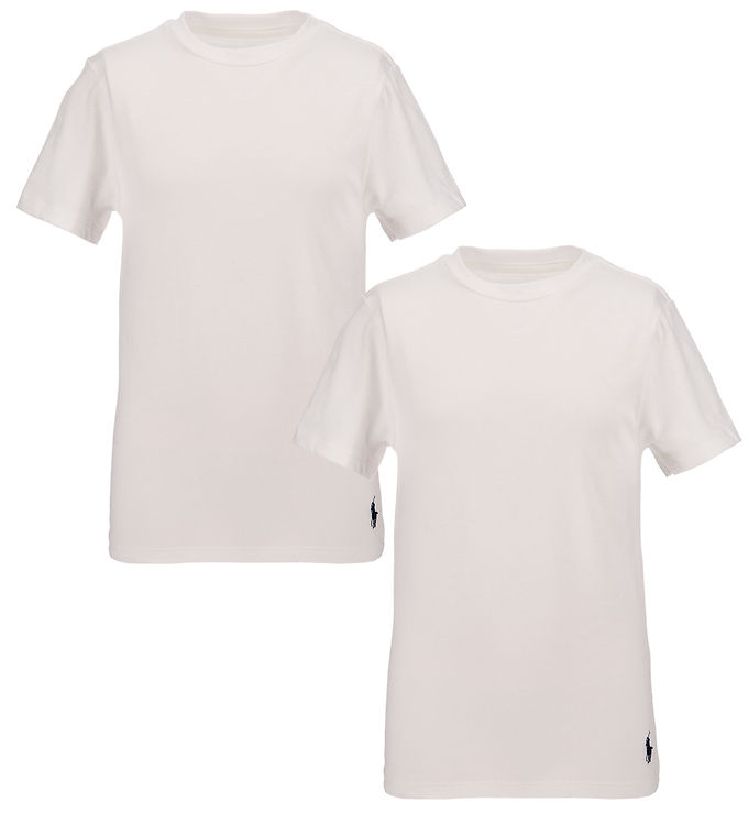 Polo Ralph Lauren T-shirt - 2 pak - Hvid
