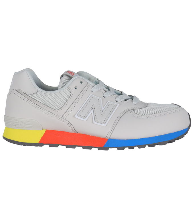 New Balance Sko - 574 Grey Matter/Lemon Zest unisex