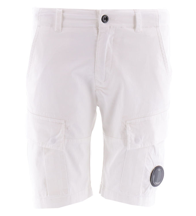 8: C.P. Company Shorts - Bermuda - Gauze White