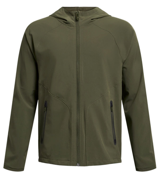 #3 - Under Armour Cardigan - Unstoppable Full Zip - Marine OD Green