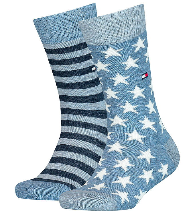 Tommy Hilfiger Strømper Pak Stars And Stripes Jeans