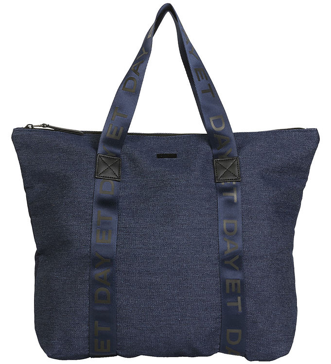 8: DAY ET Shopper - Jeansy Logo Band Bag M - Navy Blazer