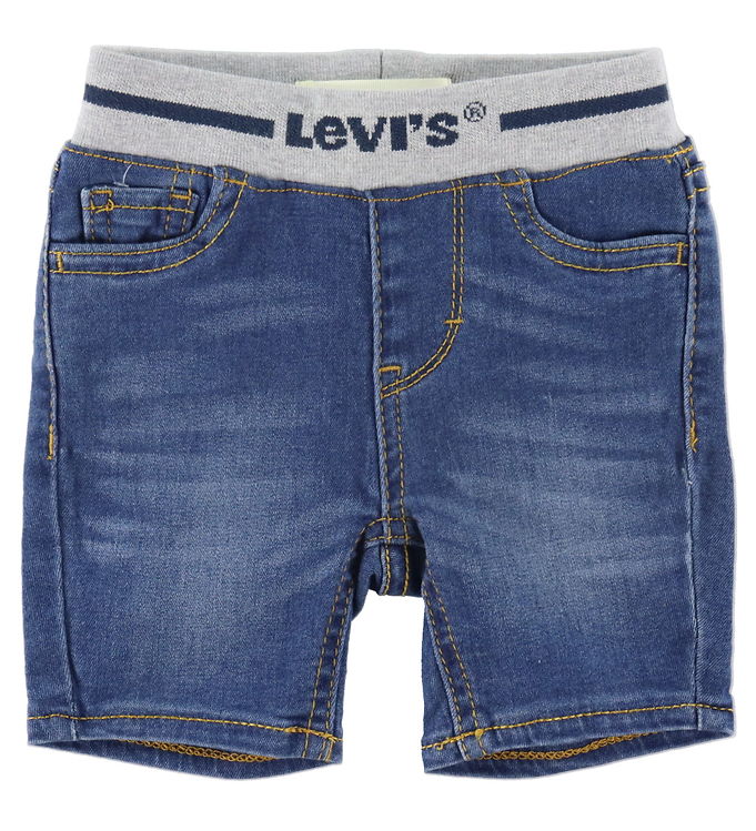 Levis Shorts - Denim - Pull On Rib - Blå