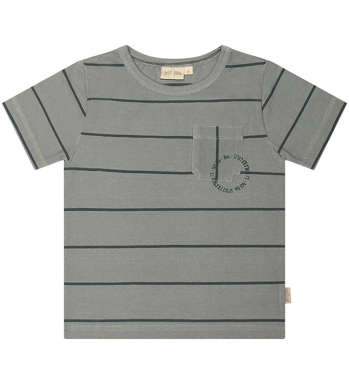 13: T-shirt kortærmet Pocket - GREEN - 80