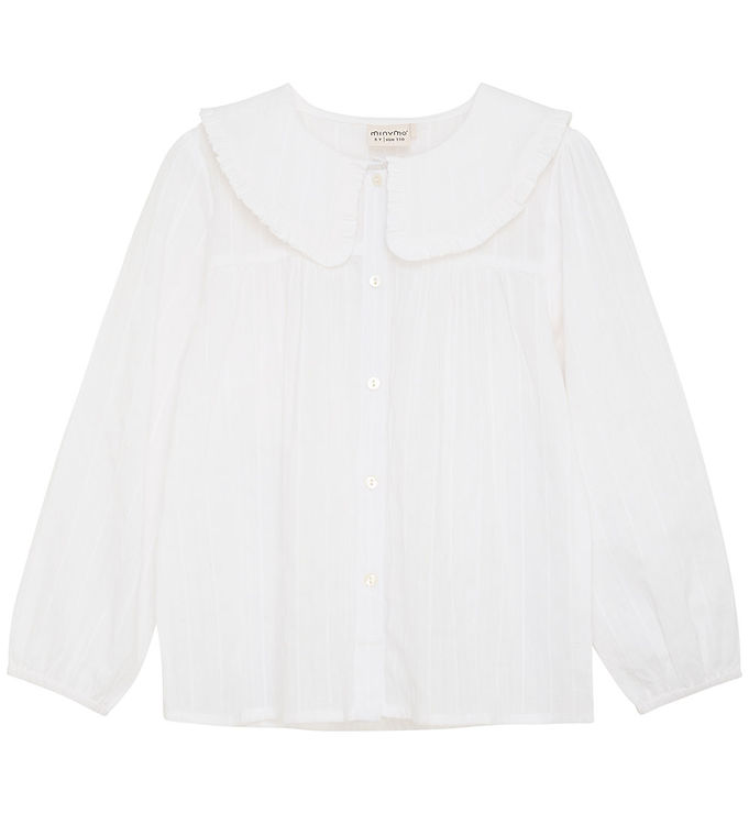 5: Minymo Skjorte - Bright White