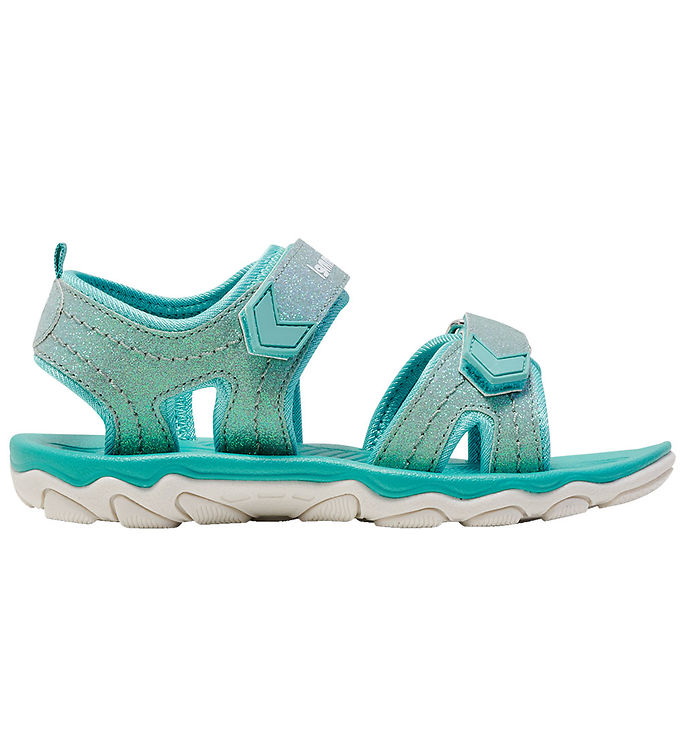 Hummel Sandaler – Glitter JR – Blue Surf