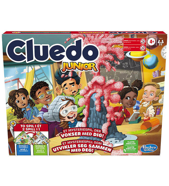 Billede af Hasbro Brætspil - Cluedo Junior - 2-i-1