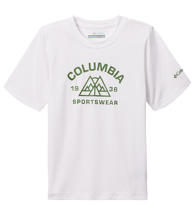 14: Columbia T-shirt - Mount Echo - White