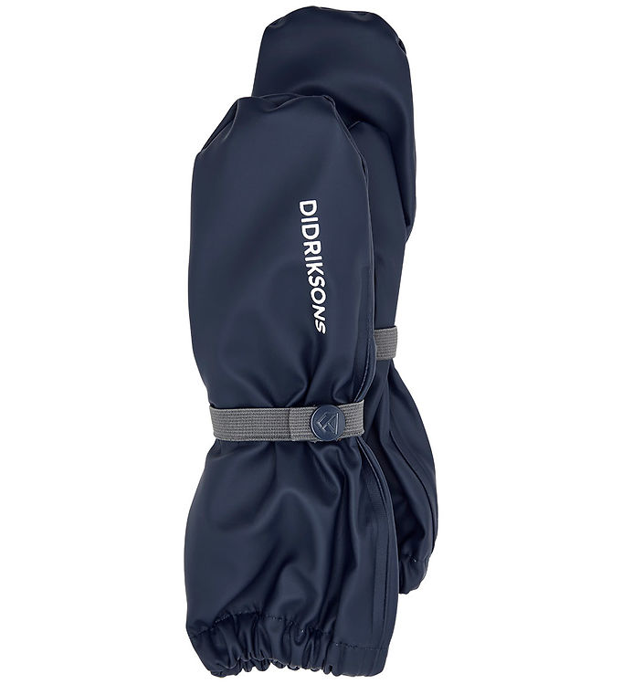 4: Didriksons Regnluffer m. Fleece - PU - Pileglove - Navy