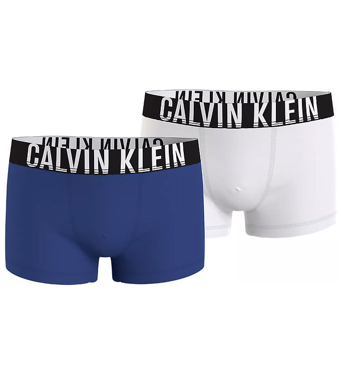 13: Calvin Klein Boxershorts - 2-pak - Cobalt/White
