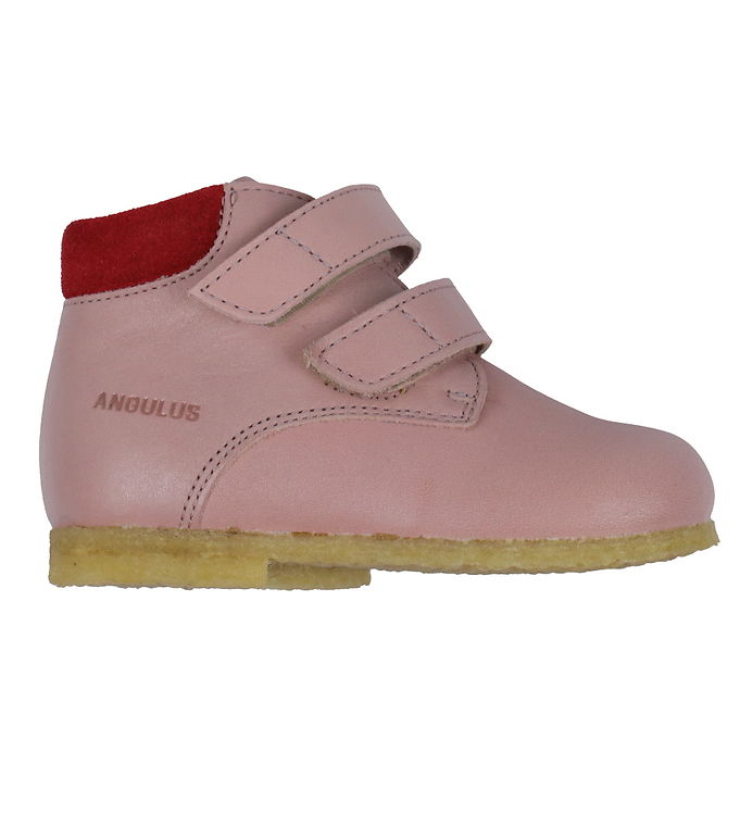 Angulus Sko Prewalker Rose/red