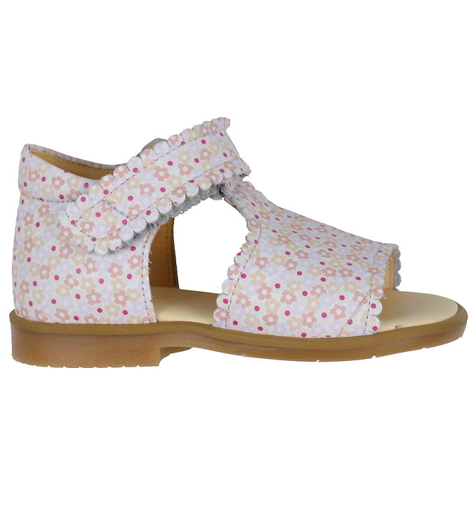 Angulus Sandaler – Rose Flower Print