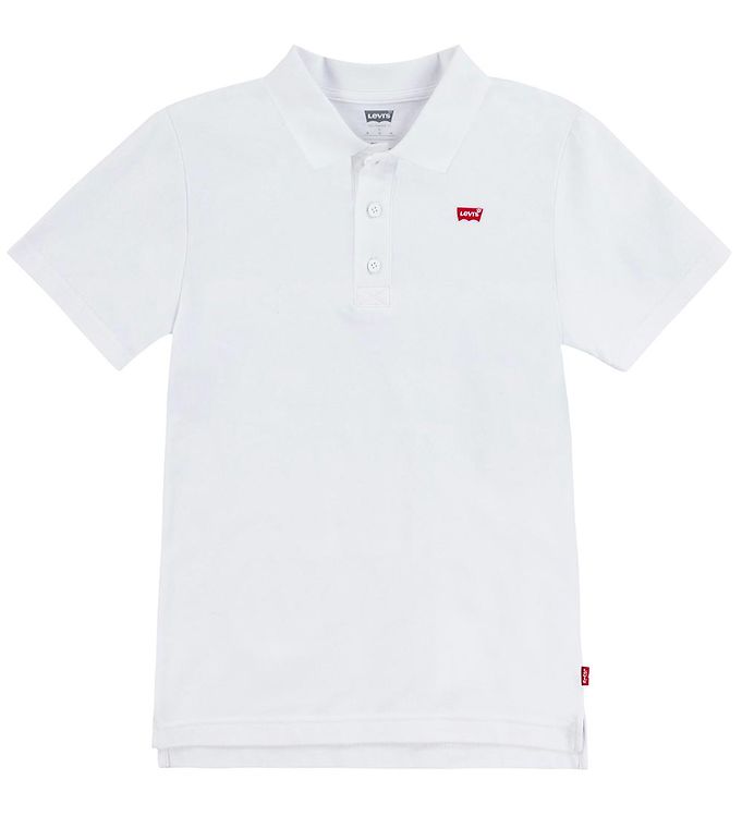 Levis Polo - Back Neck Tape - White/Red