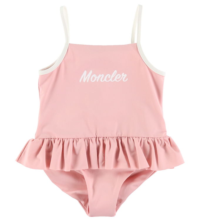 Moncler Badedragt Rosa M. Hvid