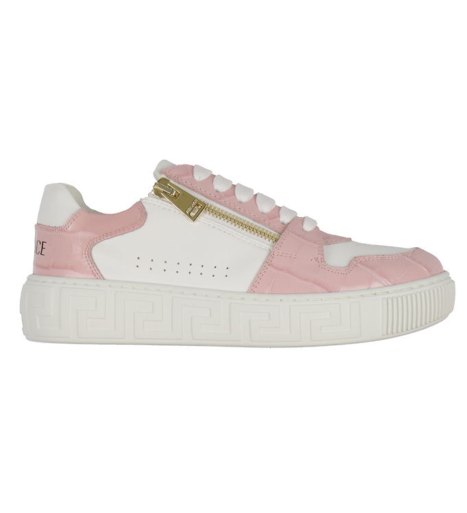 Versace Sko La Greca Hvid/rosa