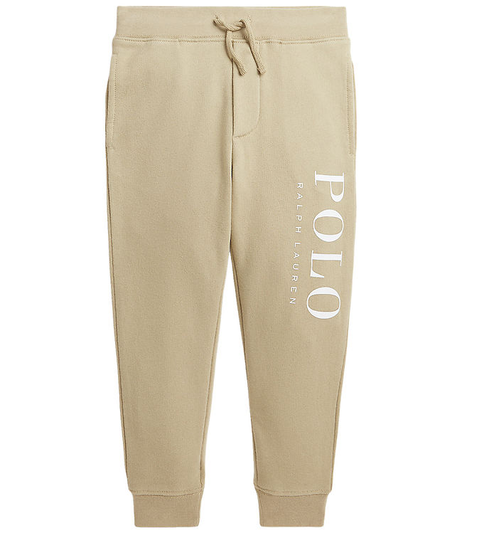 Polo Ralph Lauren Sweatpants Khaki M. Hvid