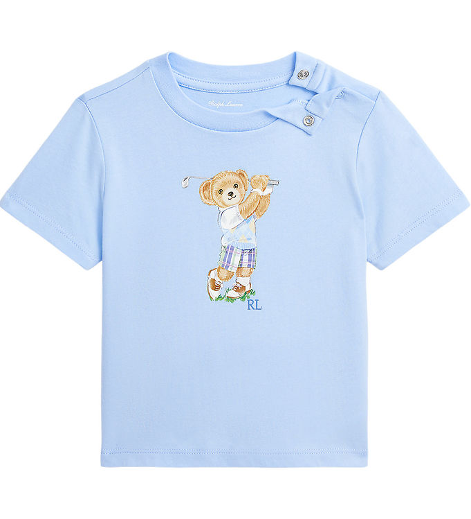 Polo Ralph Lauren T-shirt - Blå m. Bamse
