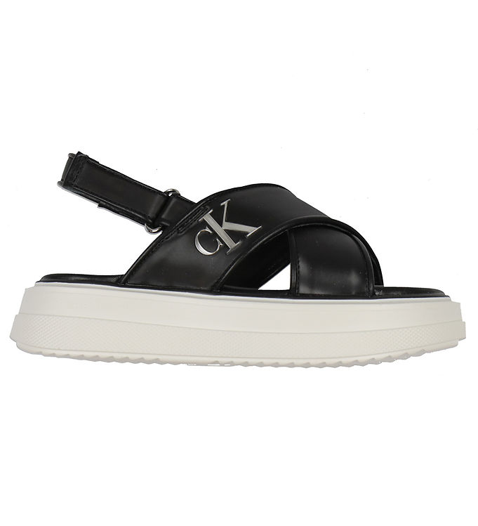 5: Calvin Klein Sandaler - Platform - Sort