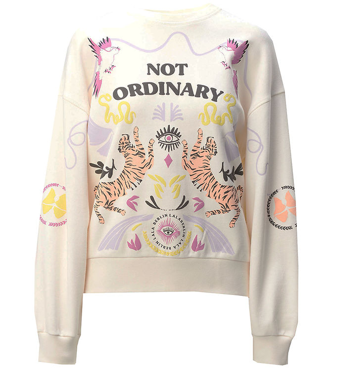 2: Lala Berlin Sweatshirt - Izoni - Not Ordinary Egret