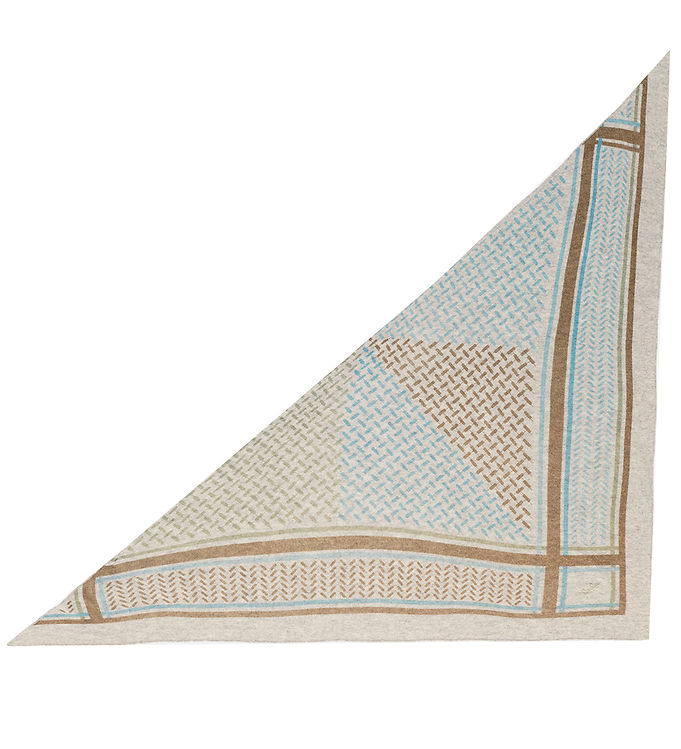 12: Lala Berlin Tørklæde - 162x85 cm - Triangle Puzzle - Flanella De