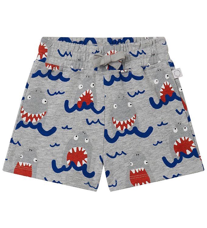 Stella Mccartney Kids Sweatshorts Gråmeleret M. Hajer