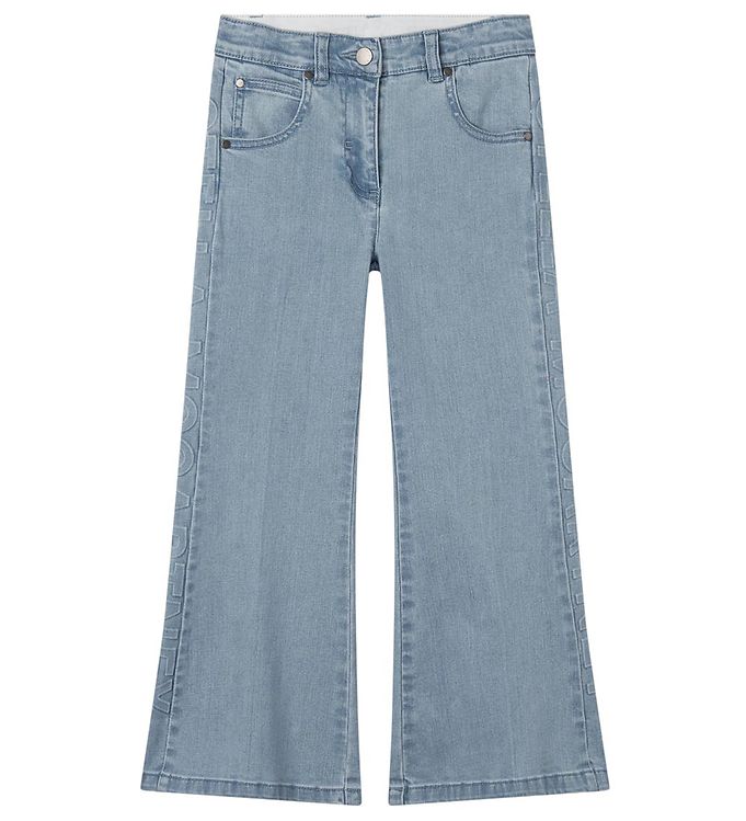 Stella Mccartney Kids Jeans Lyseblå M. Logo