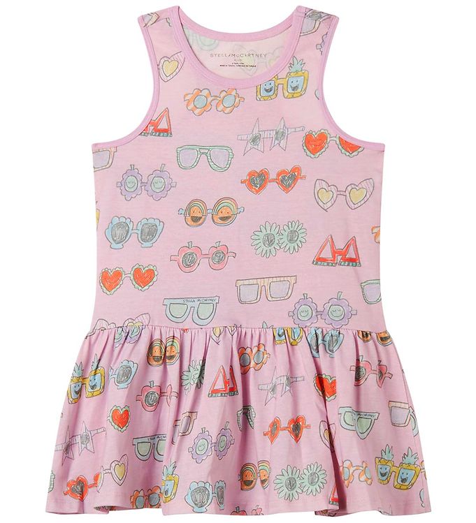 #3 - Stella McCartney Kids Kjole - Rosa m. Solbriller