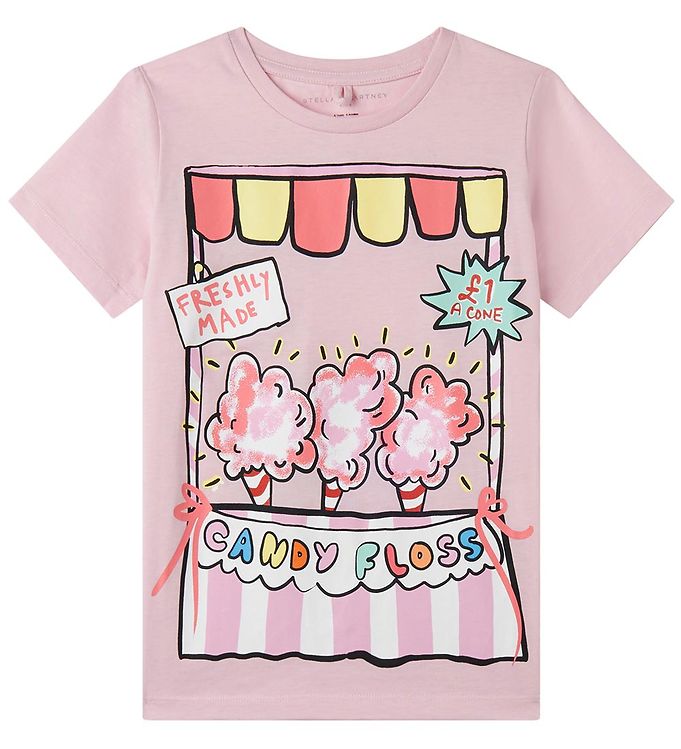 Stella Mccartney Kids T Shirt Rosa M. Bod
