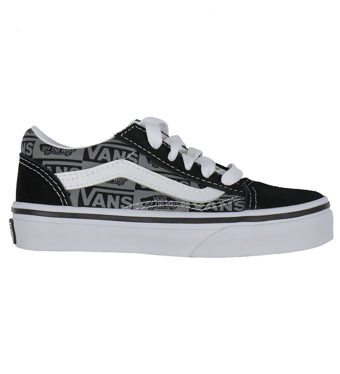 Vans Sko - Old Skool Logo Black/Grey male