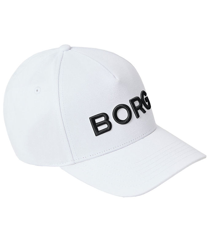 Björn Borg Kasket - Logo - Brilliant White