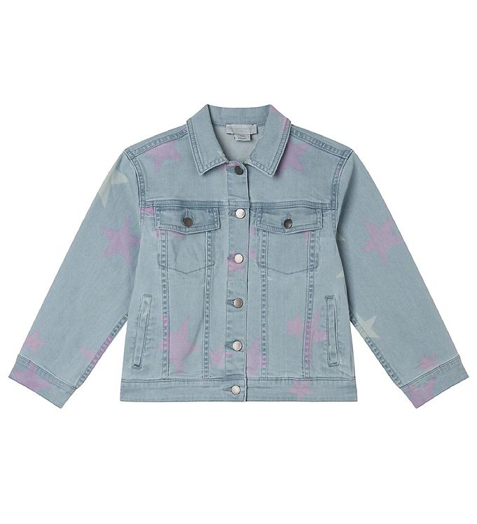 Stella Mccartney Kids Denimjakke Celeste M. Stjerner