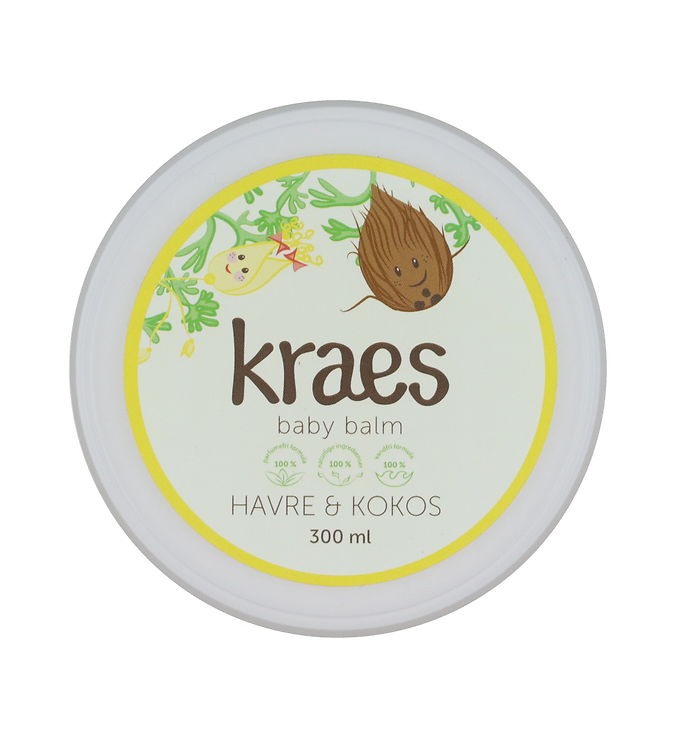 Kraes Baby Balm - Havre & Kokos 300 ml unisex