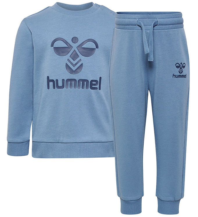 14: Hummel Sweatsæt - hmlArine Crewsuit - Blå