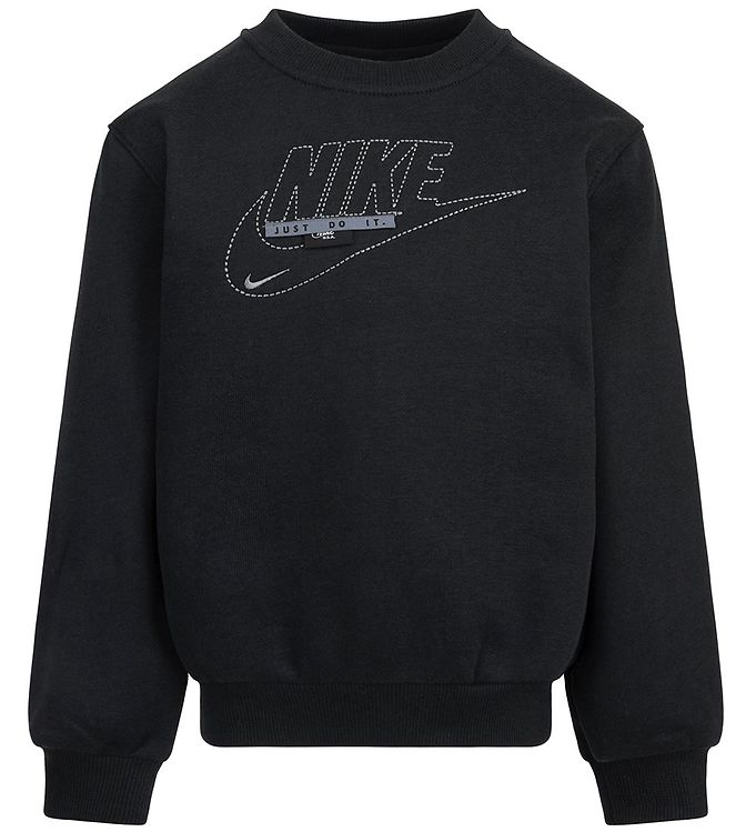 9: Nike Sweatshirt - Sort m. Applikation