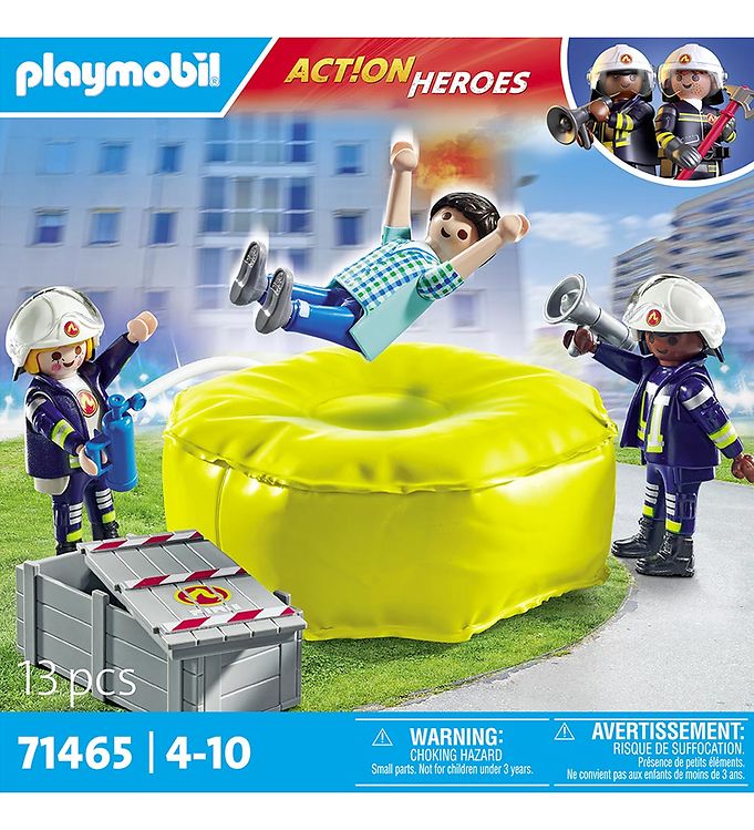 Playmobil Action Heroes Brandmand Med Luf 71465 13 Dele