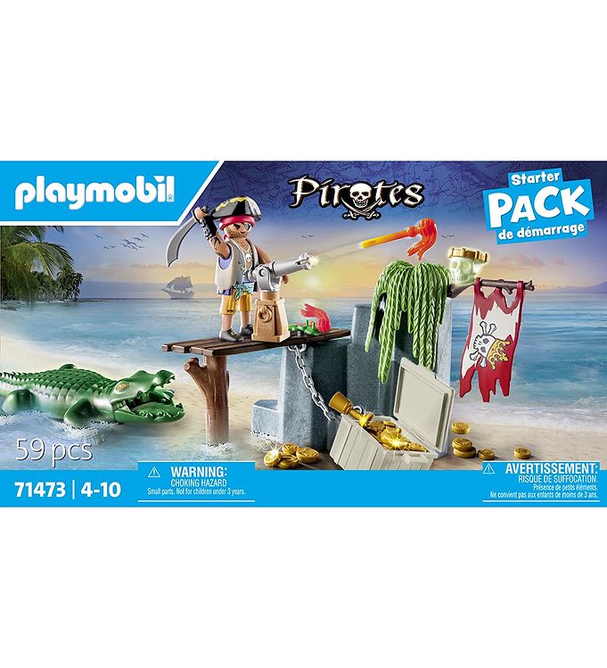 5: Playmobil Pirates - Pirat Med Alligator - 71473