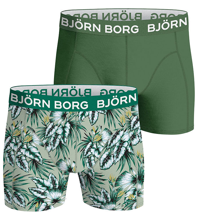 8: Björn Borg boxershorts - 2-pak - Grøn