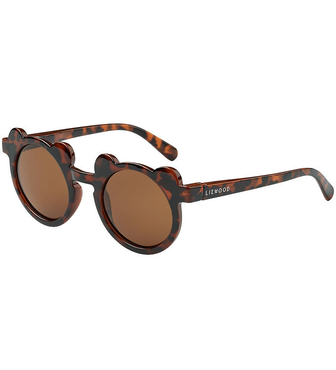 Liewood Solbriller Darla Bear Dark Tortoise Shiny