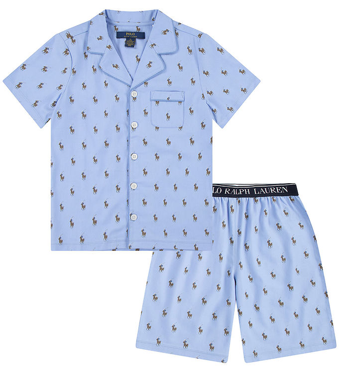 Polo Ralph Lauren Nattøj Elite Blue Logoer