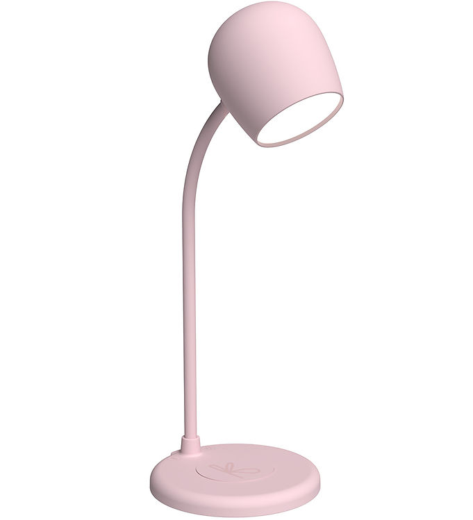 15: Kreafunk Ellie bordlampe med oplader - rosa