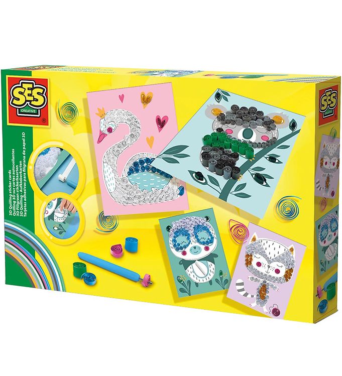 Ses Creative 3d Kort Kort Quilling
