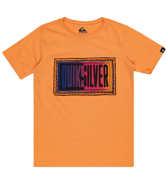 Quiksilver T-shirt - Day Tripper Tangerine male
