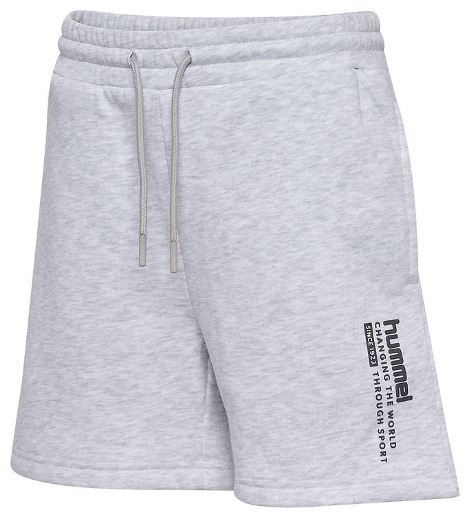 #2 - Hummel Sweatshorts - HmlDante - Ultra Light Grey Melange