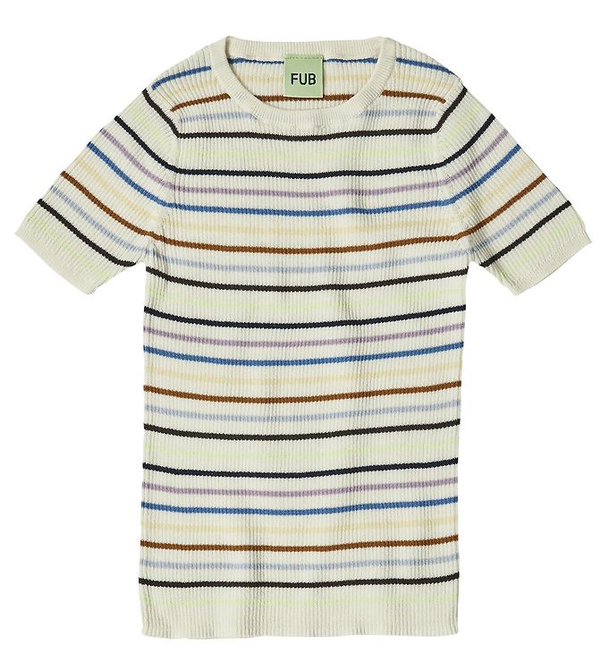 8: FUB T-shirt - Rib - Multi Stripe